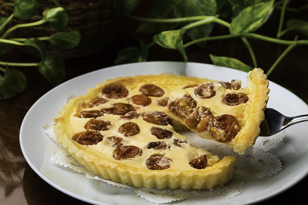 さくらんぼチーズタルト