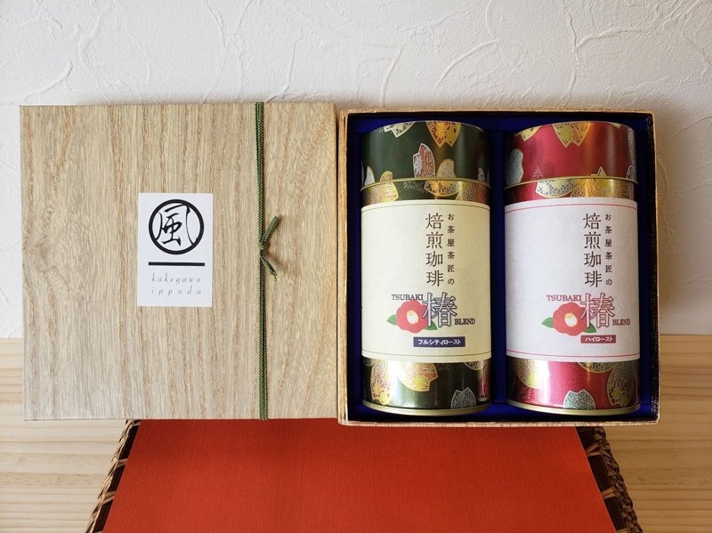 こだわりの豆で茶匠が焙煎した珈琲です♪