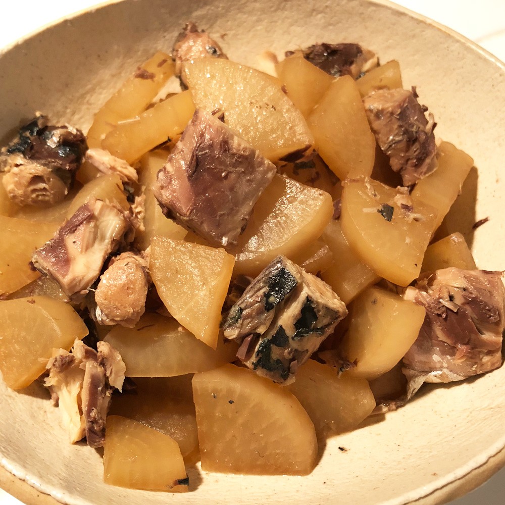 サバと大根の煮物