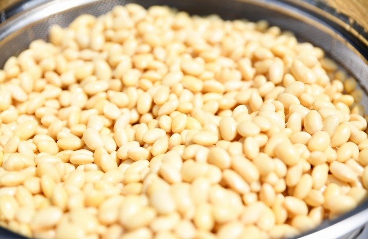 田舎豆富には、国産大豆を使っています。