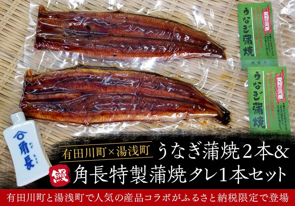 有田川町×湯浅町】うなぎ蒲焼2本＆角長特製蒲焼タレ1本セット - 和歌山県有田川町｜ふるさとチョイス - ふるさと納税サイト