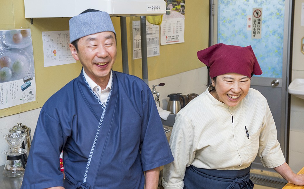 仲良しご夫婦で営まれる 雪国のだんご屋「団平」