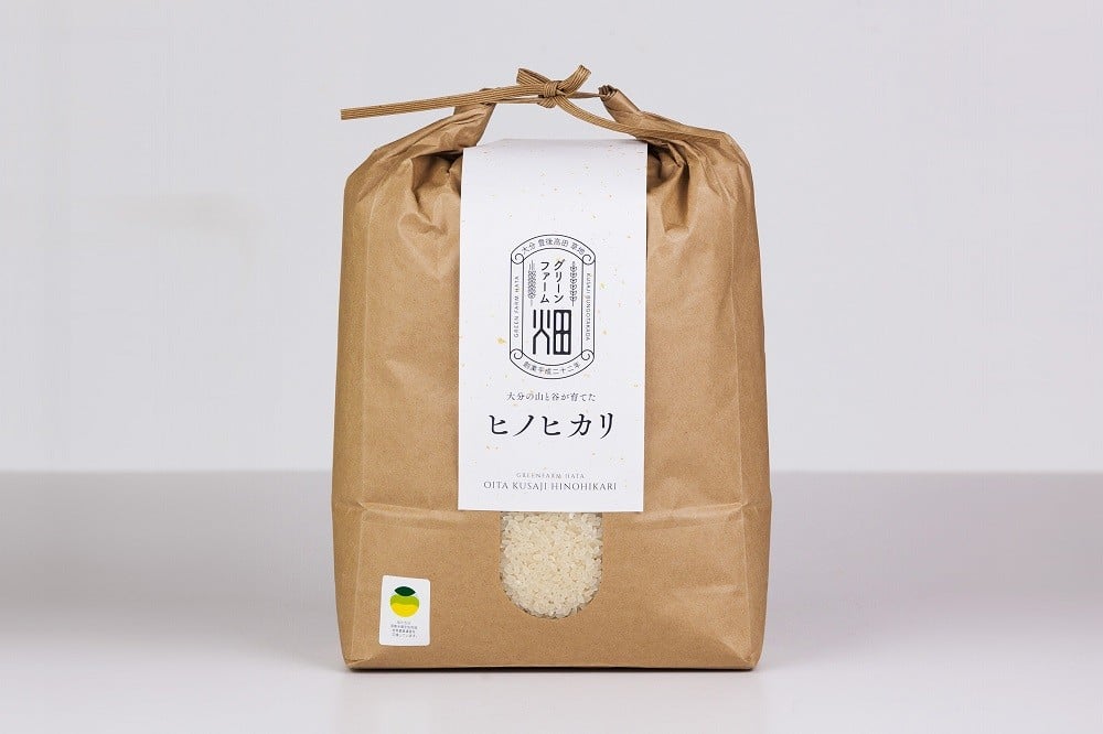 写真は、精米5kgです。精米5kg×2袋を計3回お届けします。