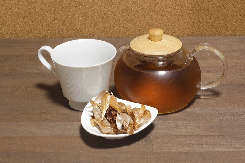 黒ニンニク皮茶