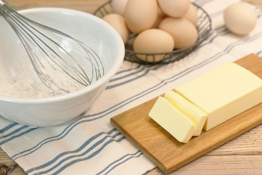 北海道産バターを贅沢に使用
