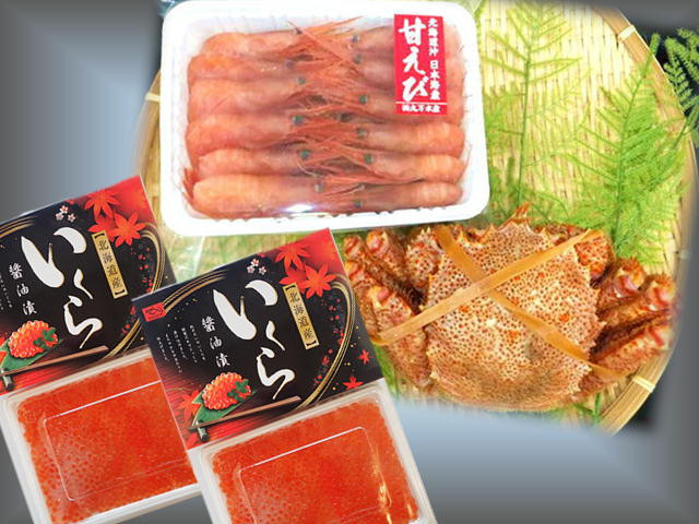 12月お届け!おせち料理のお供に増毛産食材を添えてお楽しみ下さい。