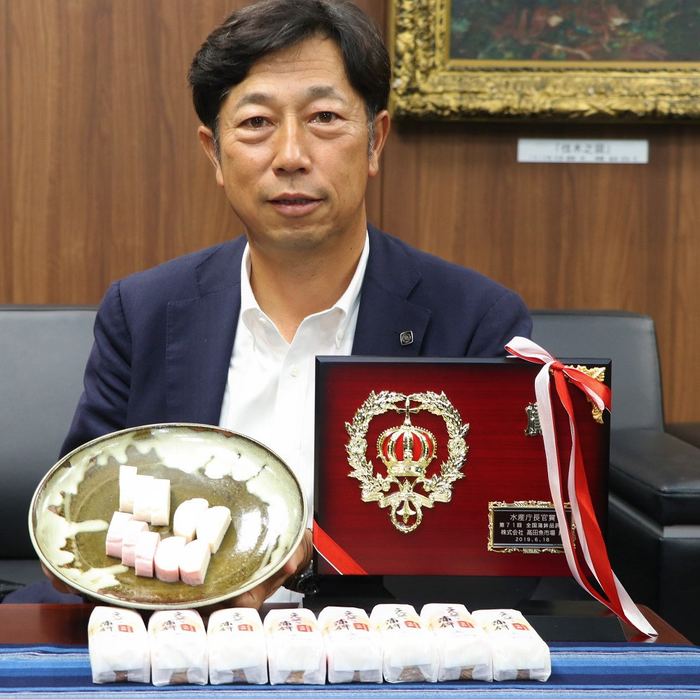地方卸売市場 高田魚市場 桑原社長