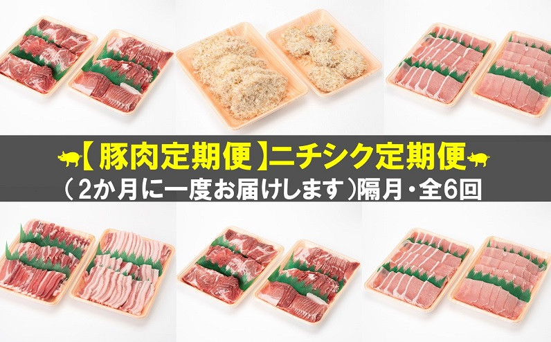 豚肉定期便 ニシチク定期便 2か月に一度お届けします 大分県佐伯市 ふるさと納税 ふるさとチョイス