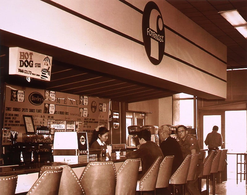 1960年代店内