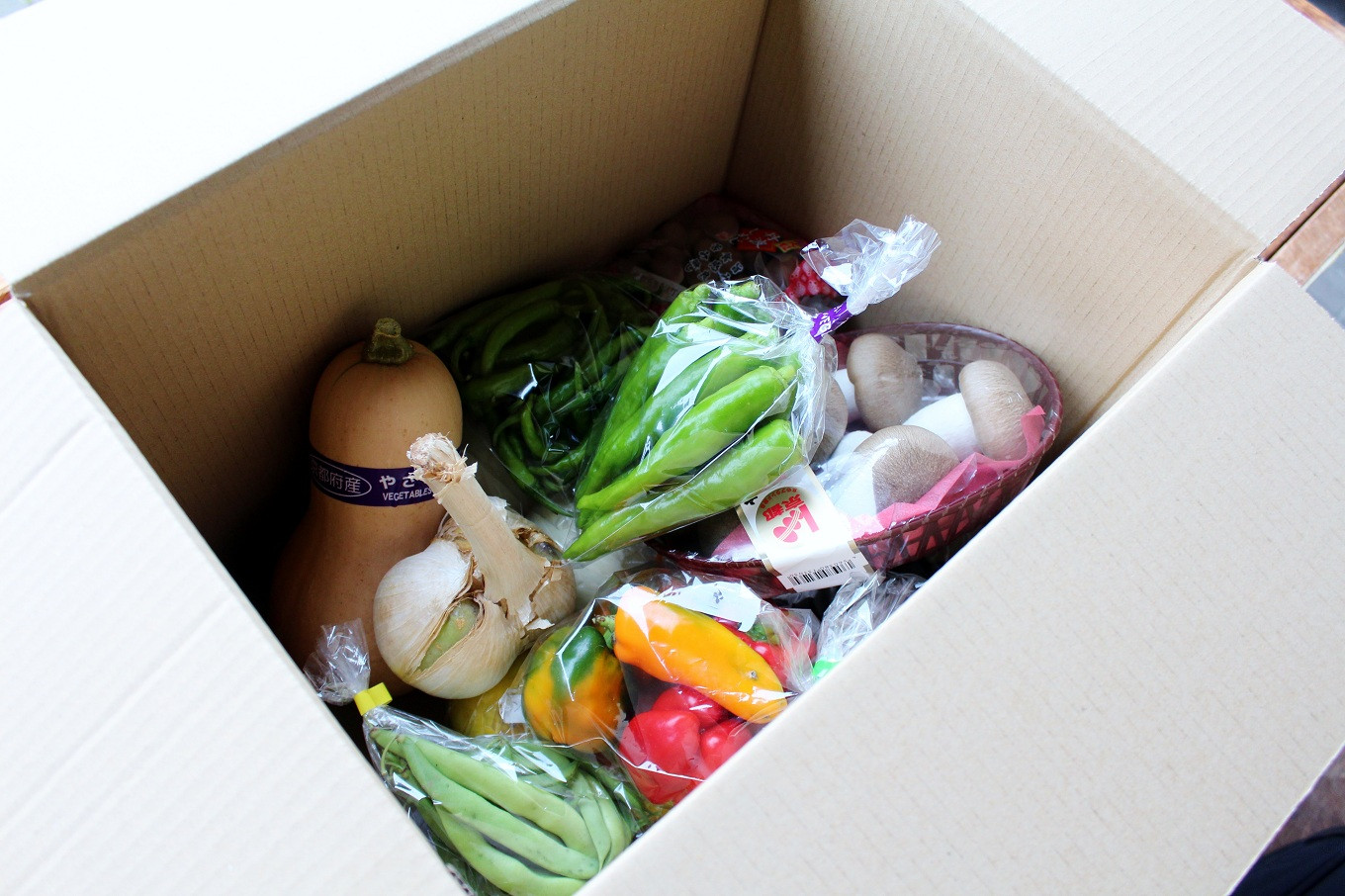 京都京丹波産・厳選した旬の野菜を産地直送でたっぷりお届け。