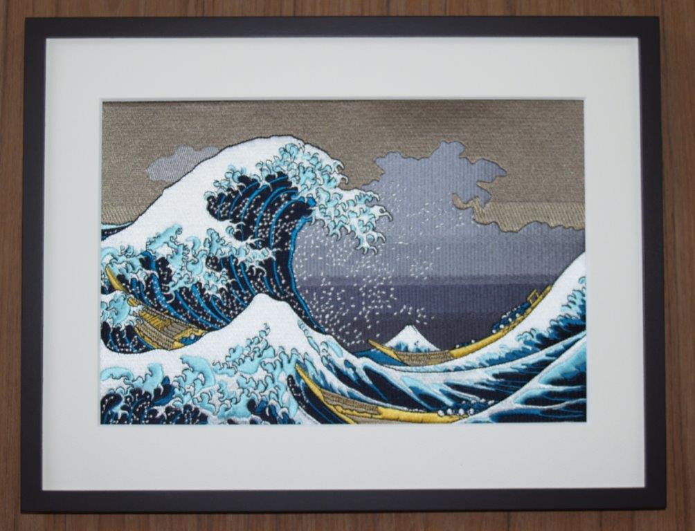 絵画刺繍 - 美術品