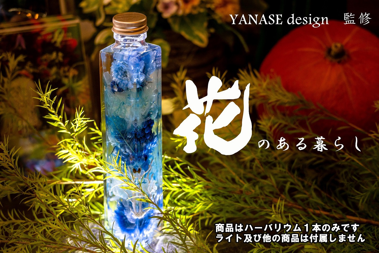 ハーバリウム＊blue【花季・YANASEdesign.】 北海道芦別市｜ふるさとチョイス ふるさと納税サイト
