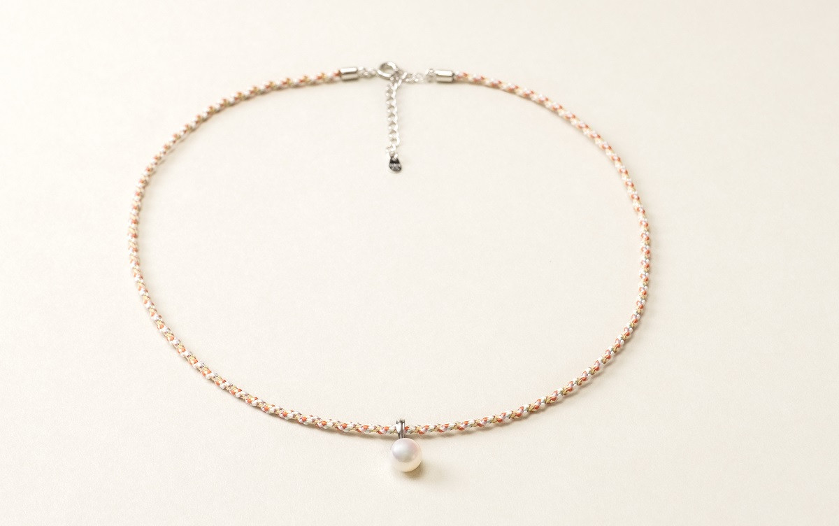 真珠とシルクのネックレス8.0mm マルチカラー 愛媛県西予市｜ふるさとチョイス ふるさと納税サイト