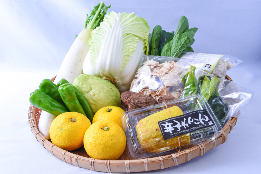 ふるさと納税 熊本県 小国町 薬味野菜の里小国ふるさと野菜の詰め合わせ（お米5kg） 通販