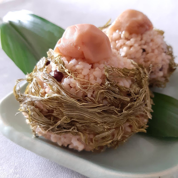 とろろ昆布のおにぎり