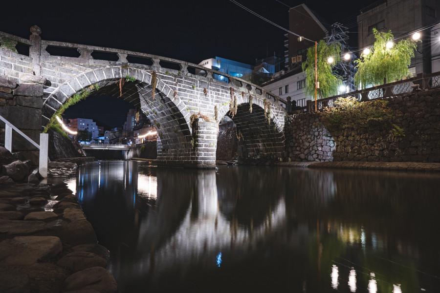 撮影地:眼鏡橋