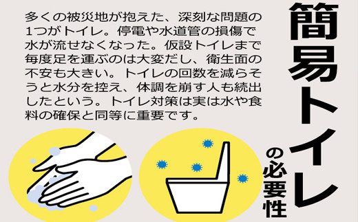 防災グッズ 米ぬかパワー非常用防臭トイレ 10回分 豊岡産