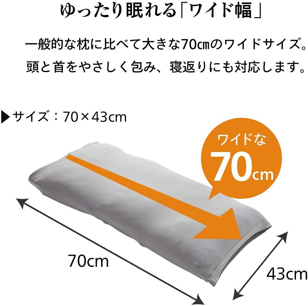 エアウィーヴ グループ】 ロフテー リラクシングピロー M ピローケース