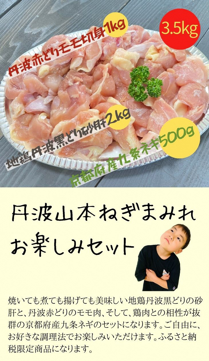 訳あり 緊急支援】地鶏 丹波黒どり丹波赤どり 京都府産九条ネギのねぎまみれ 3.5kgセット＜京都亀岡丹波山本＞業務用 大容量≪コロナ対策  特別返礼品 鶏肉 とり肉≫ - 京都府亀岡市｜ふるさとチョイス - ふるさと納税サイト