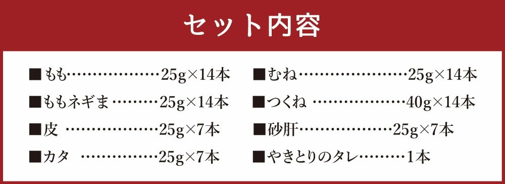 九州産 焼き鳥 セット 7種 合計77本（2135g）盛合せ タレ付き 冷凍 焼鳥 やきとり BBQ - 熊本県宇城市｜ふるさとチョイス -  ふるさと納税サイト