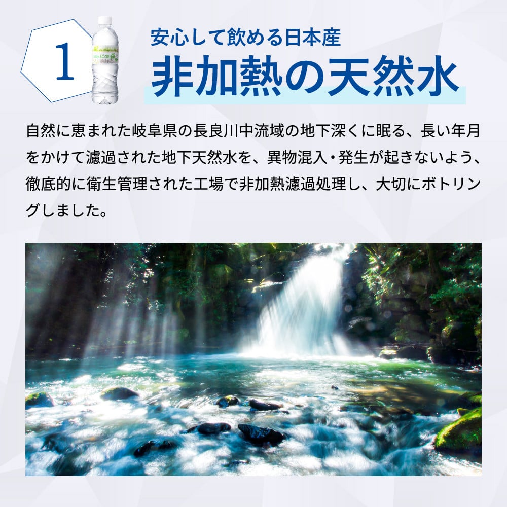 ナチュラルミネラルウォーター ピュアの森 （500ml×24本×2ケース）軟水・ペットボトル・飲料水・水 S8-14 - 岐阜県関市｜ふるさとチョイス  - ふるさと納税サイト