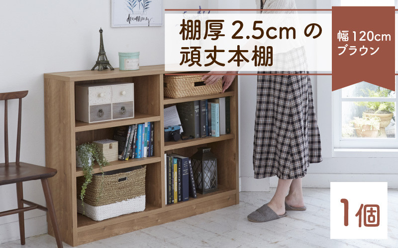高質 幅1の筋肉シェルフ 強化書棚 板厚2 5cmと頑丈 送料無料 書斎に映えるカッコいい本棚 シックなダークブラウンの色は応接室や社長室 たわまない丈夫で強い書棚 書類など大量に保管や整理が可能な本棚 図鑑や専門書などの重い書籍や雑誌 辞書や辞典 キャスター