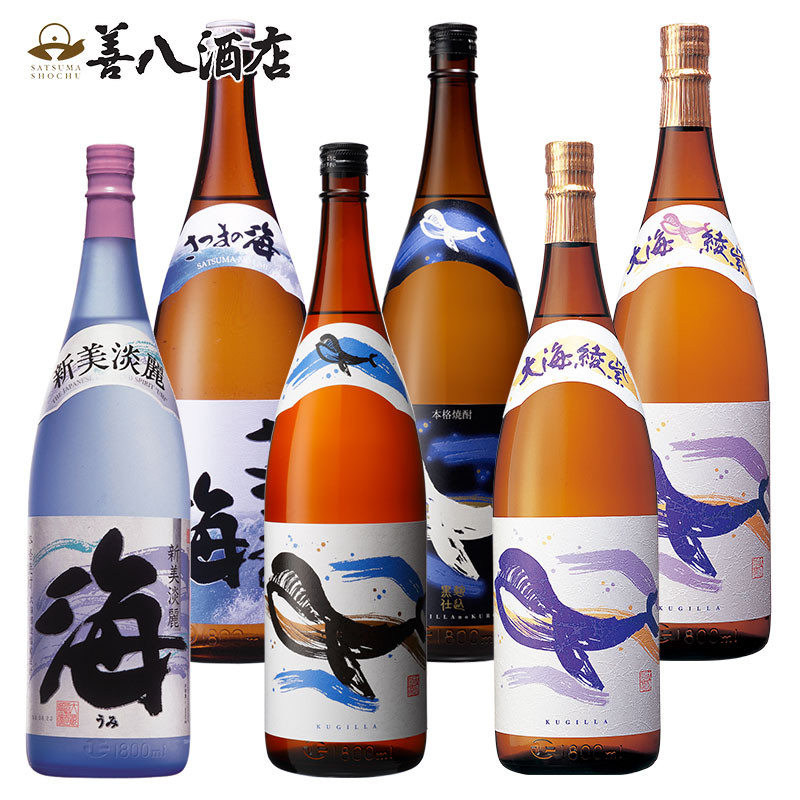 大海酒造くじらシリーズ　1800ml　6本セット