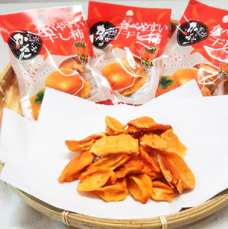紀州かつらぎ山の食べやすい干し柿 化粧箱入 25g×10個 - 和歌山県串
