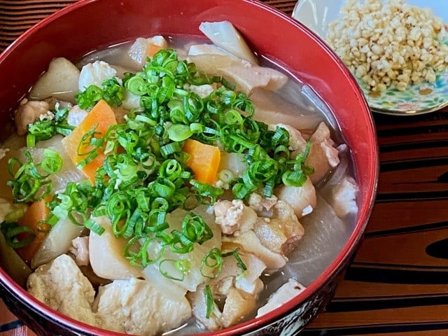 野菜たっぷりのケンチンそば