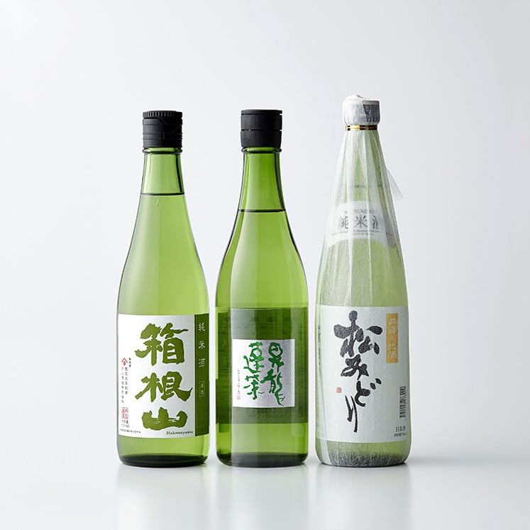 No.02-0035-13 かながわの地酒 純米酒３本飲み比べセット［髙島屋選定品］ - 神奈川県｜ふるさとチョイス - ふるさと納税サイト