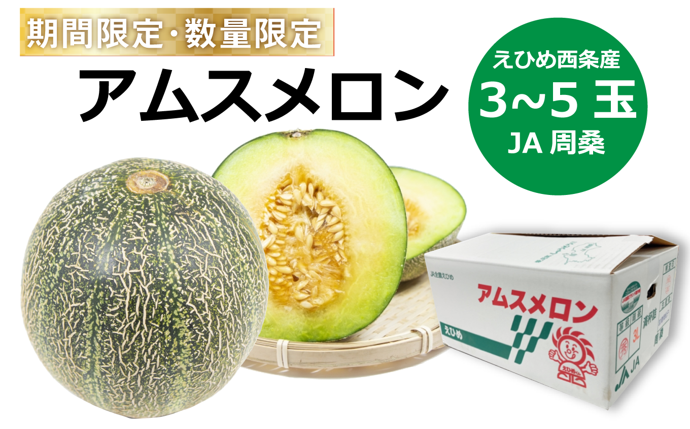 2種類選べる 5.12○長崎産3、あまーいアムスメロン○６玉 - 通販