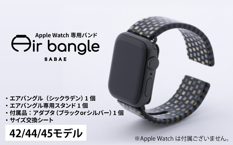 【新品未使用】Apple Watch 鯖江エアーバングル