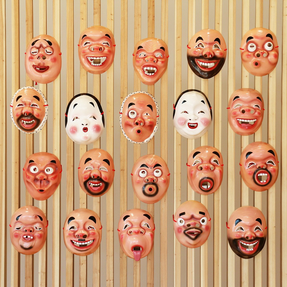お面（笑い面）