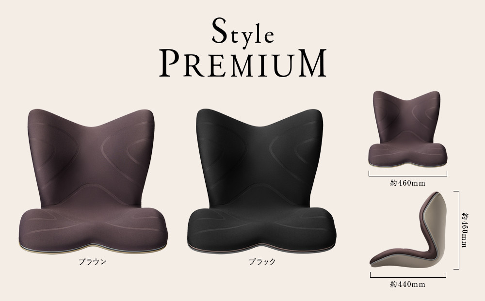 スタイルプレミアム STYLE PREMIUM 座椅子 骨盤サポート 姿勢 - チェア