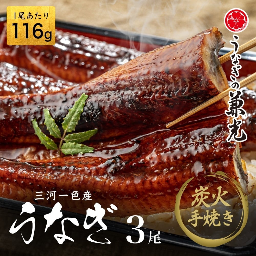 炭火手焼き 愛知県三河一色産うなぎ蒲焼き 3尾（1尾あたり116g～135g）・U025 - 愛知県西尾市｜ふるさとチョイス - ふるさと納税サイト