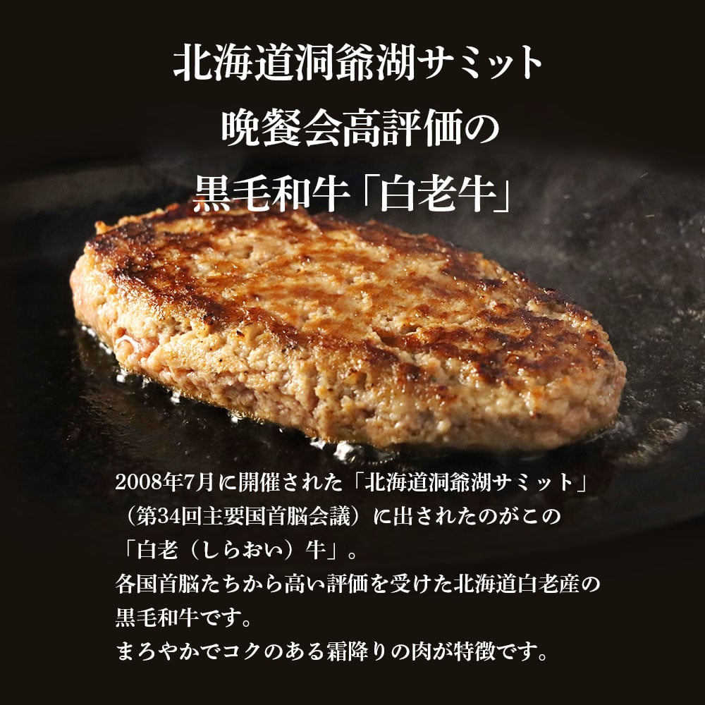 牛の里ビーフハンバーグ（110g×8個）特製ソース（1本）の詰合せ - 北海道白老町｜ふるさとチョイス - ふるさと納税サイト