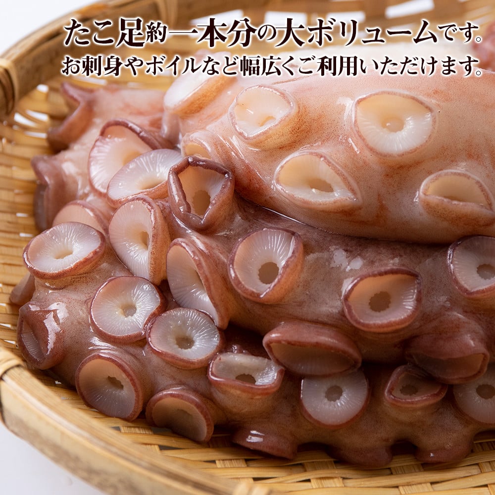 ☆天塩町産たこ足1kg【お刺身や酢の物に！】 - 北海道天塩町｜ふるさとチョイス - ふるさと納税サイト