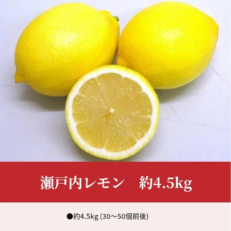 香川県三豊市｜ふるさとチョイス　M02-0130_【先行予約】瀬戸内レモン　約4.5kg　ふるさと納税サイト