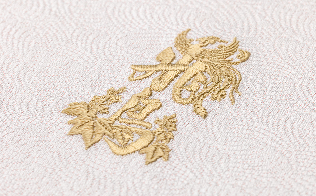 大人の上質 【最新版】岡寺 和傘刺繍 オリジナル御朱印帳 ゴールド