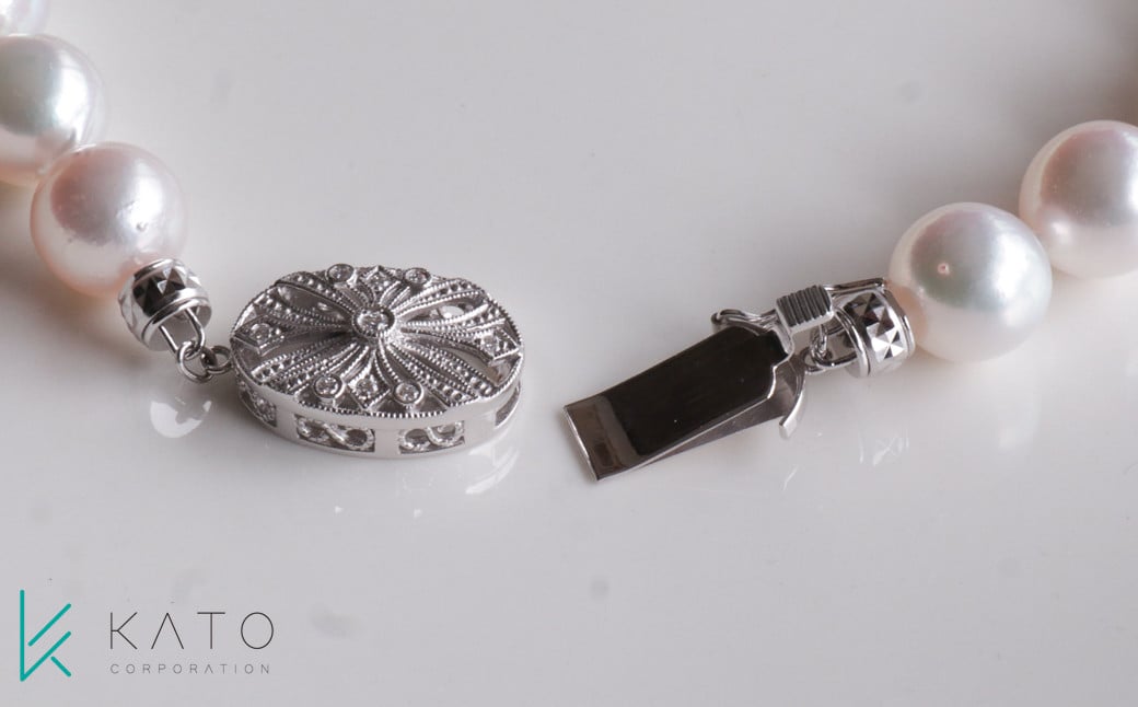 あこや真珠ネックレス5.5-6.0mm特価品ペア付き新品未使用品ケース付き