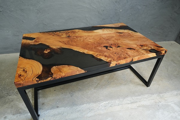 オーダーメイド レジン テーブル ダイニングテーブル 210×90cm 以下 