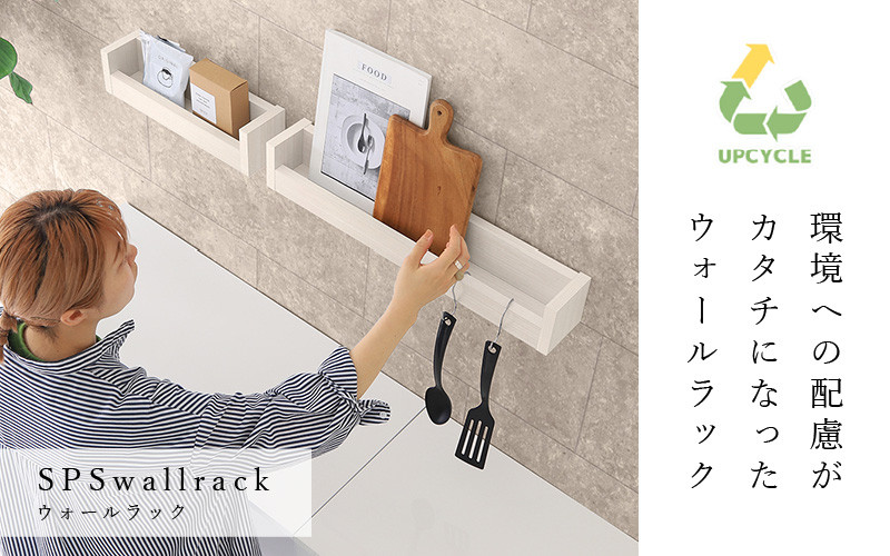 e55-a008_03] ウォールラック SPS WallRack 幅60cm アイカメラミン