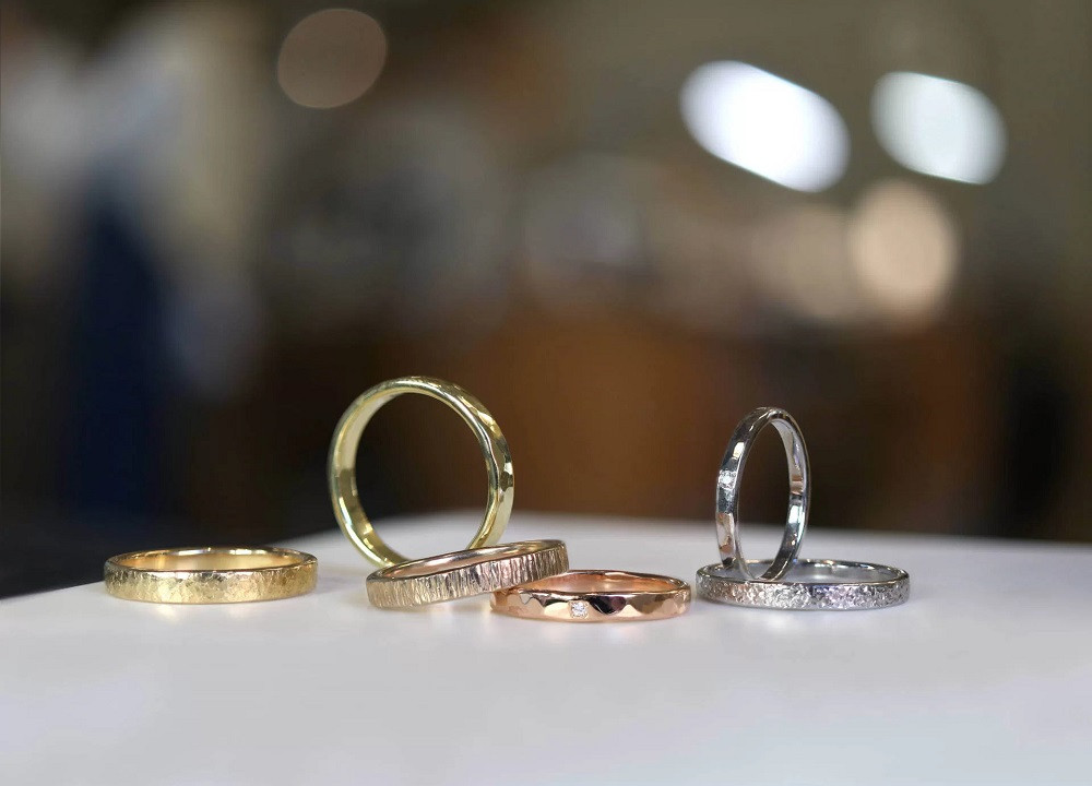 三軒茶屋・K18ゴールド・プラチナリング】世界に一つだけの結婚指輪