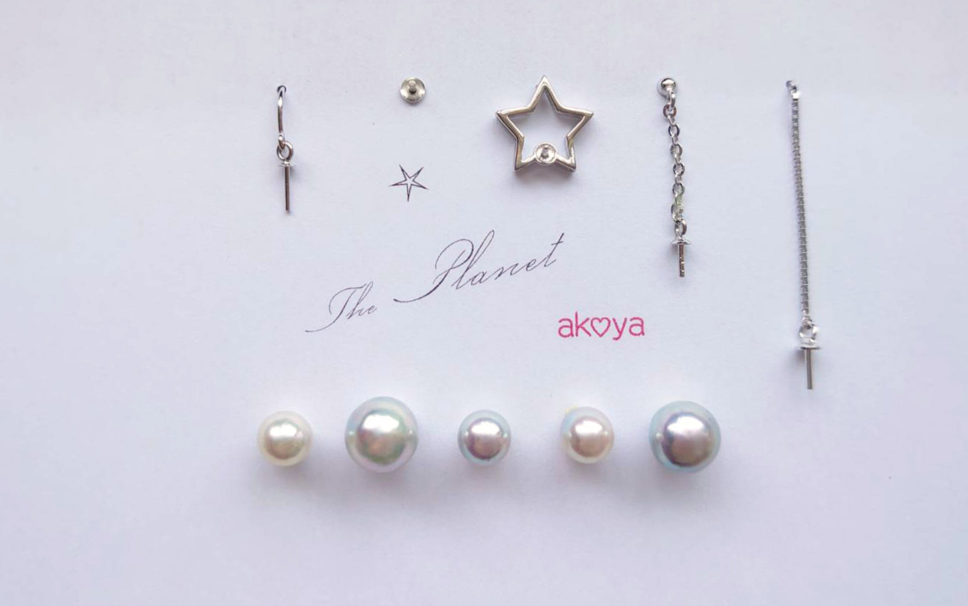 030-110】【BEAMS JAPAN監修】【真珠のアクセサリー手作りキット】akoya The Planetピアス* 三重県志摩市｜ふるさとチョイス  ふるさと納税サイト