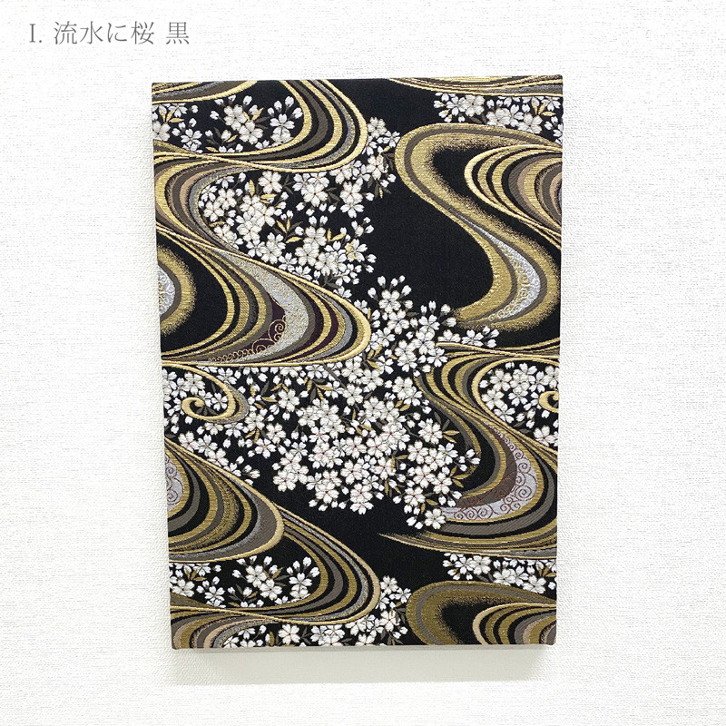 西陣織金襴 ファブリックパネル B4サイズ 25.7×36.4cm 和 壁飾り アートパネル 軽量