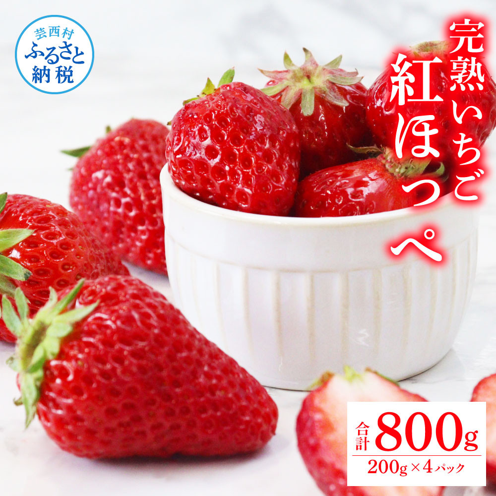 Berry農園 完熟赤いちご（紅ほっぺ） 高知県芸西村｜ふるさとチョイス ふるさと納税サイト