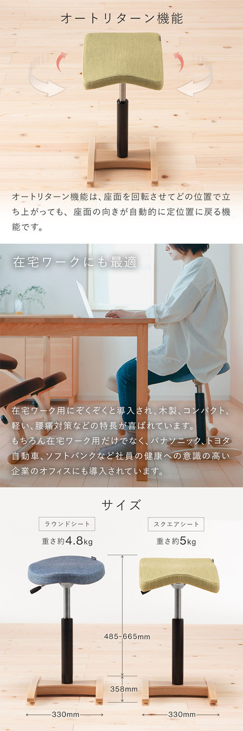 腰痛対策椅子 バランス シナジー - 埼玉県三芳町｜ふるさとチョイス