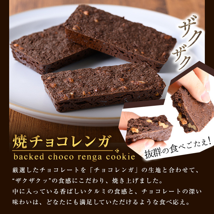 A-1453H ザクザク食感の新感覚チョコレート『焼チョコレンガ』のよくばりBOX！（焼チョコレンガ12個入り！）