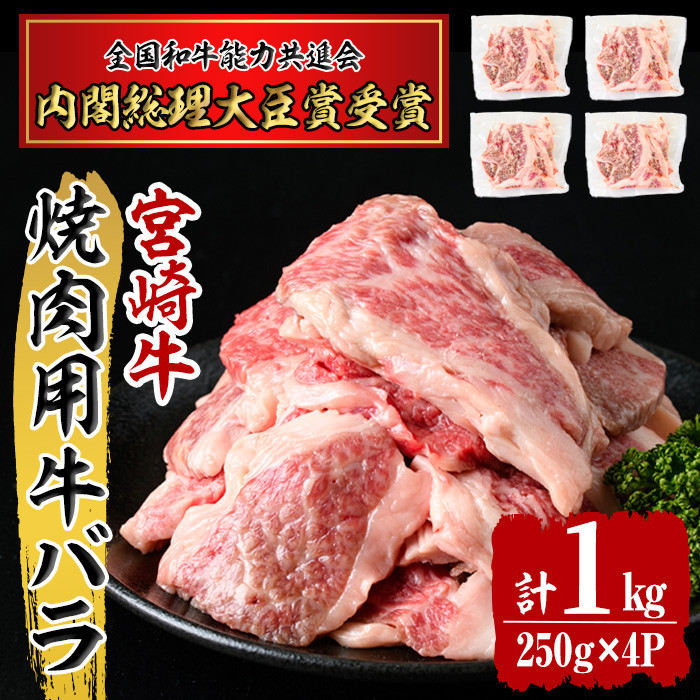 宮崎牛で焼肉をたっぷりお楽しみください！　寄附金額20,000円