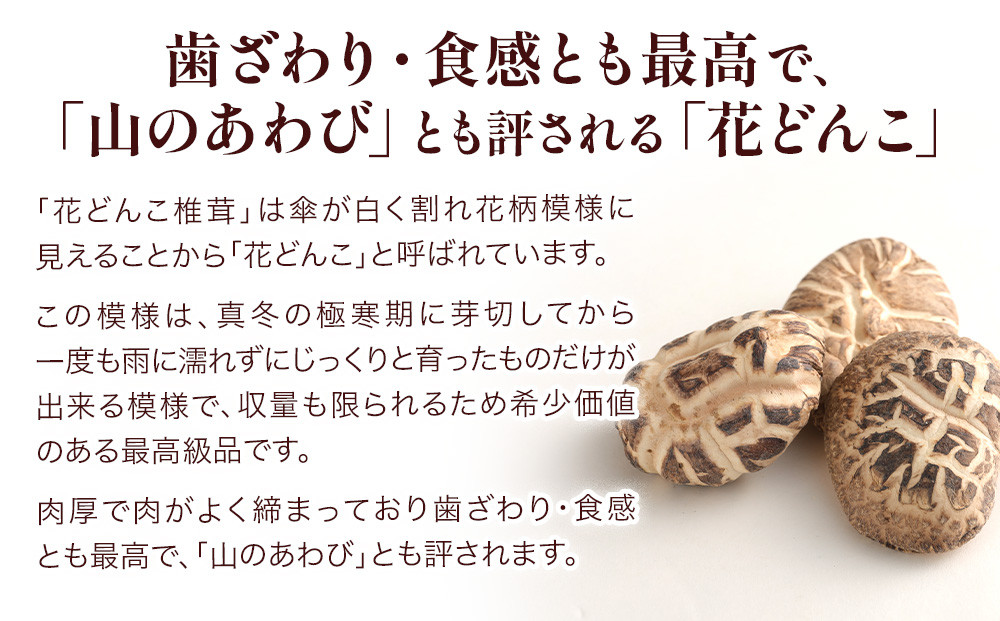 コンパクト箱サイズ以上にさくらさま専用 大分県特産 生どんこ椎茸「秋子」